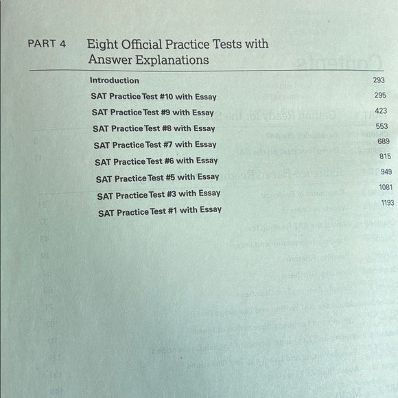 SAT Study Guide - Blue - Picture 4 of 5